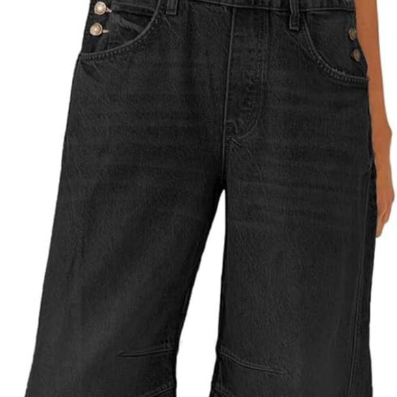 Barrel Overalls Jumpsuits for Women Casual Loose Baggy Jeans Pants Sleeveless Bi,All Products : American Fashion Style Bags On Sale